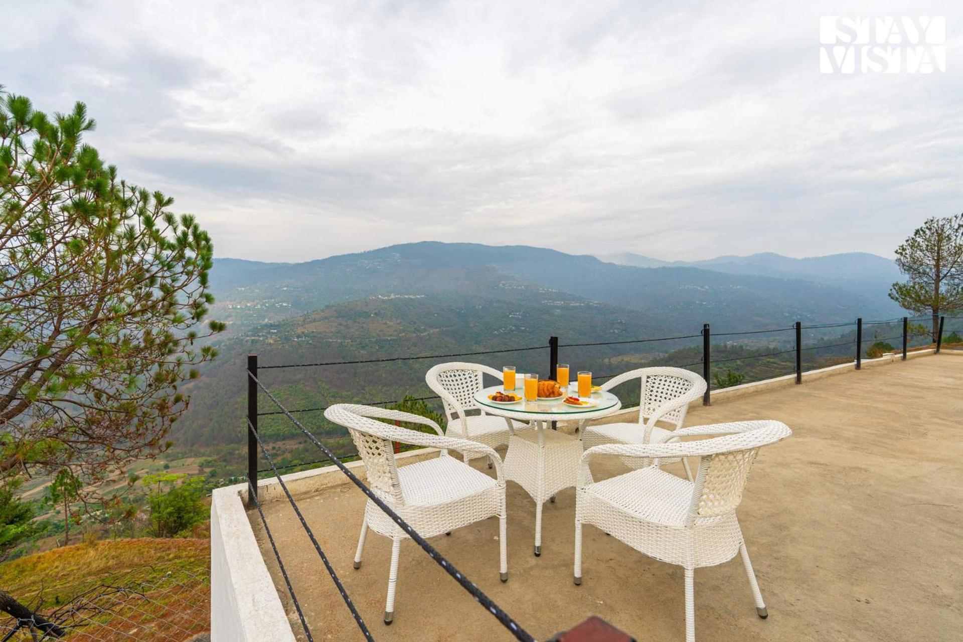 Stayvista At Luna Nova With Outdoor Pool - Ranikhet Ngoại thất bức ảnh