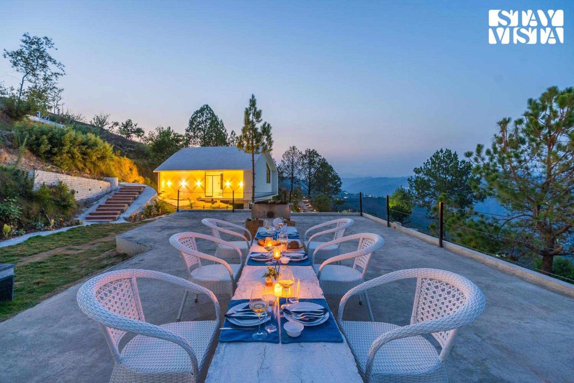 Stayvista At Luna Nova With Outdoor Pool - Ranikhet Ngoại thất bức ảnh
