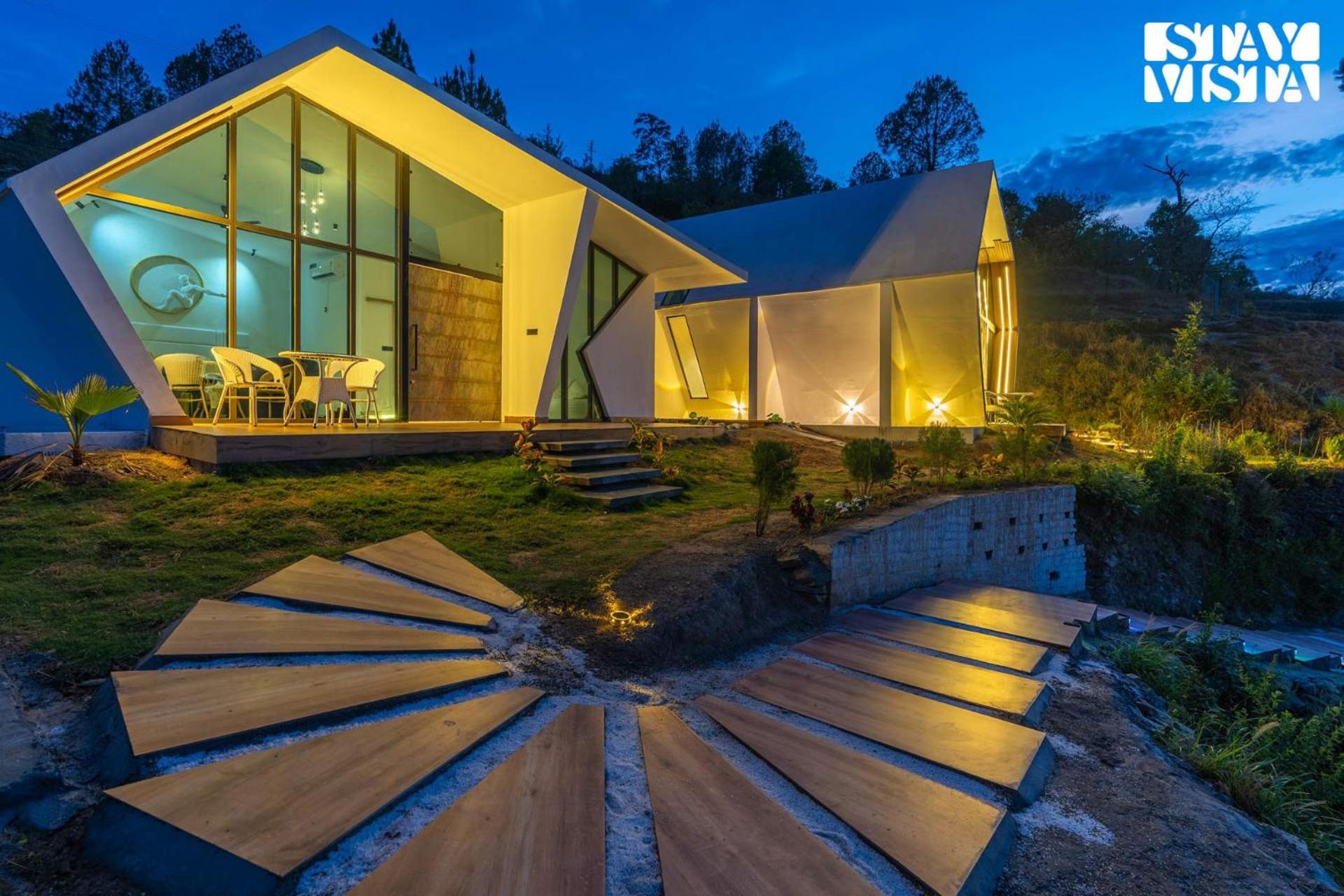 Stayvista At Luna Nova With Outdoor Pool - Ranikhet Ngoại thất bức ảnh
