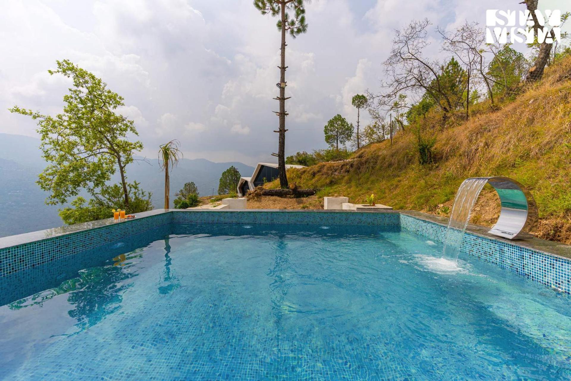 Stayvista At Luna Nova With Outdoor Pool - Ranikhet Ngoại thất bức ảnh