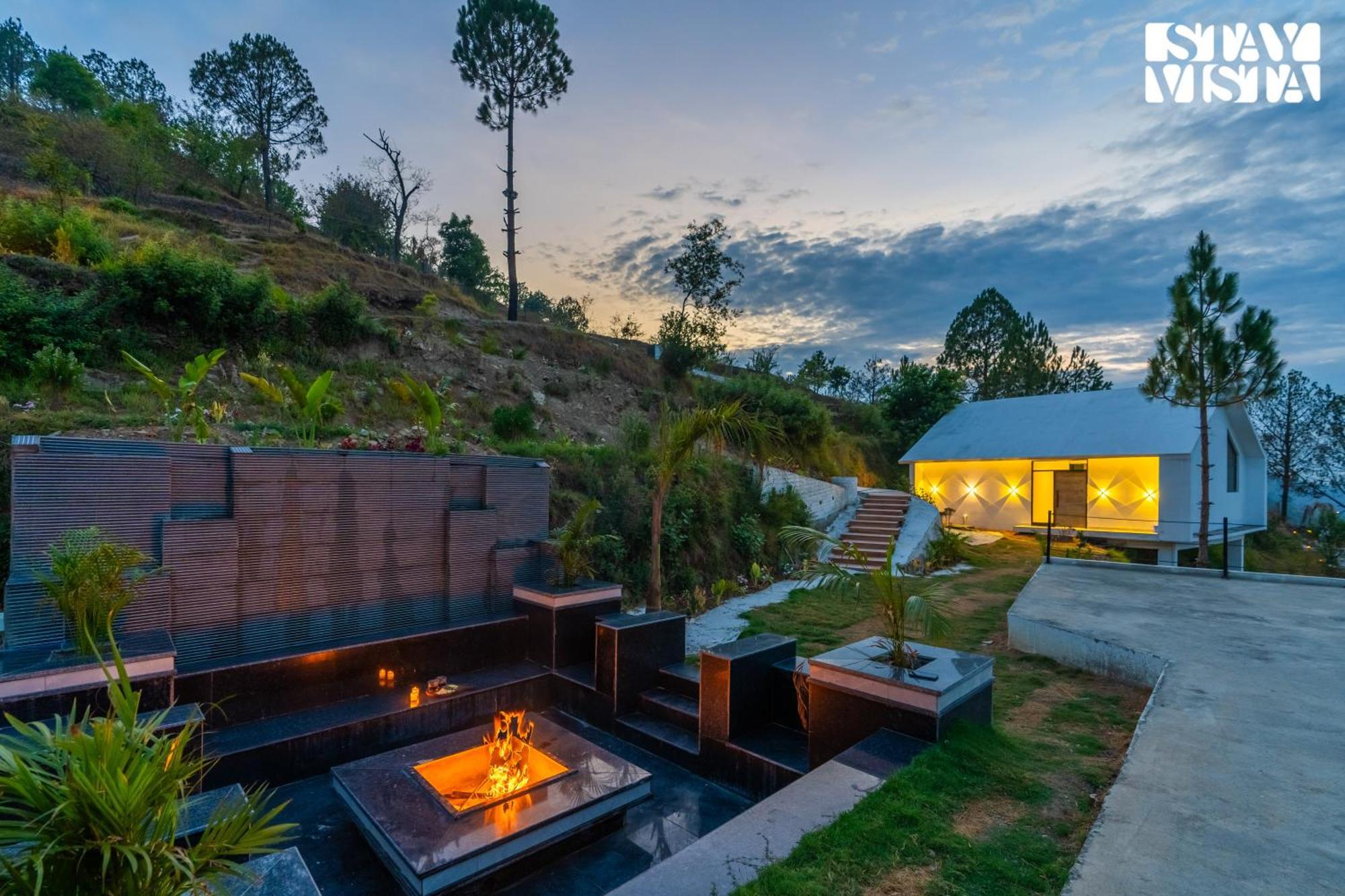 Stayvista At Luna Nova With Outdoor Pool - Ranikhet Ngoại thất bức ảnh