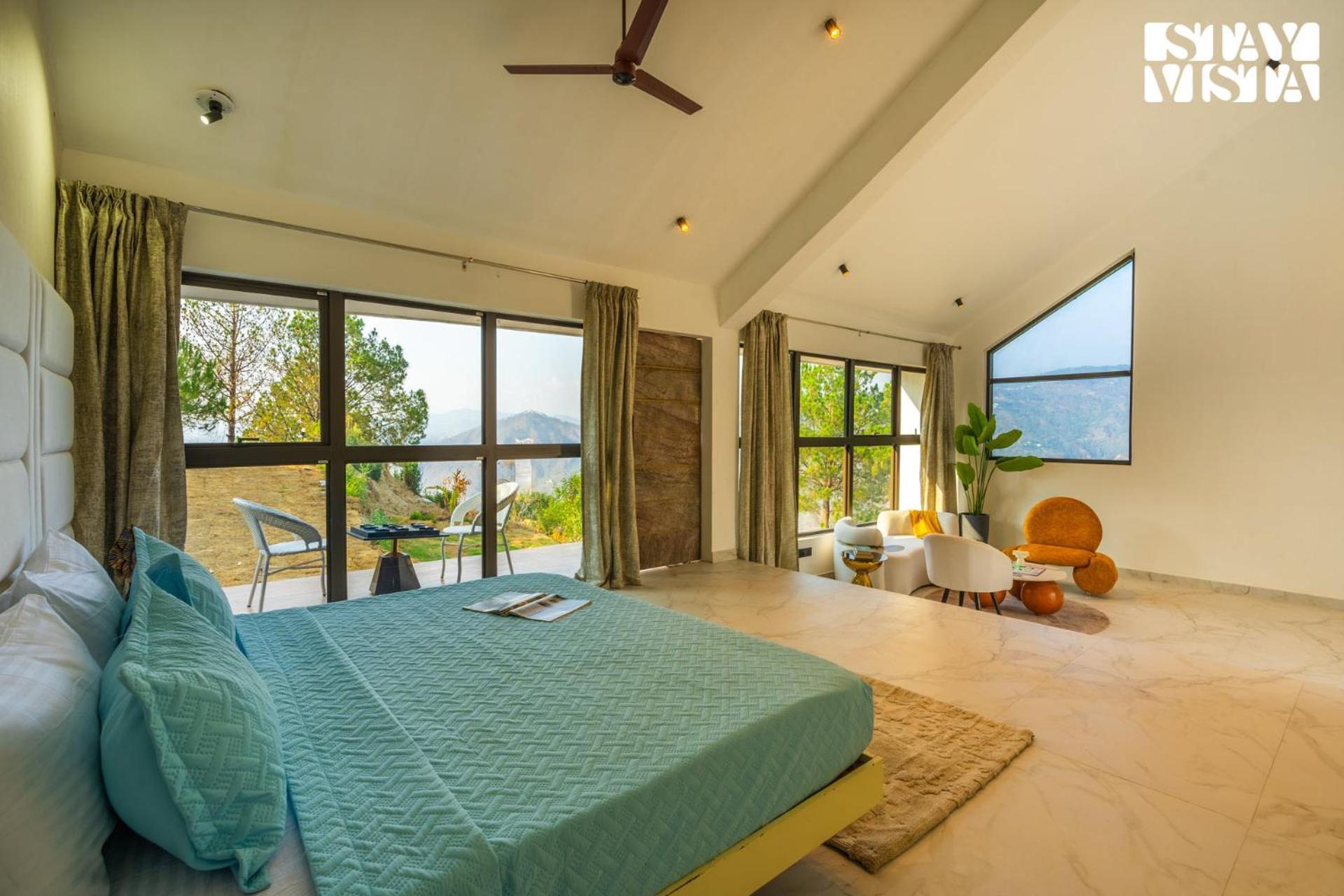 Stayvista At Luna Nova With Outdoor Pool - Ranikhet Ngoại thất bức ảnh