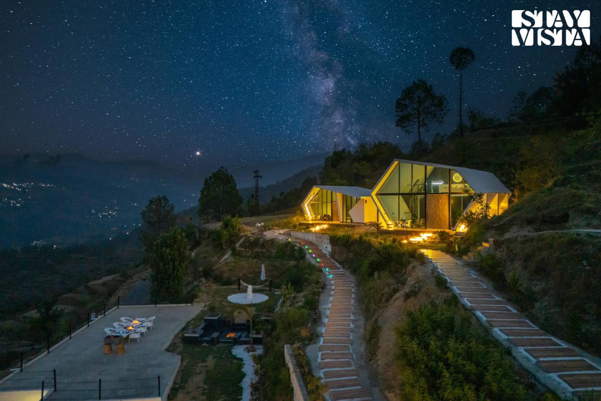 Stayvista At Luna Nova With Outdoor Pool - Ranikhet Ngoại thất bức ảnh